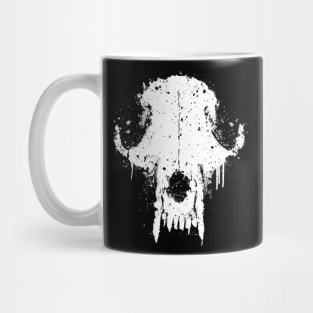 Fox Skull Graffiti Mug